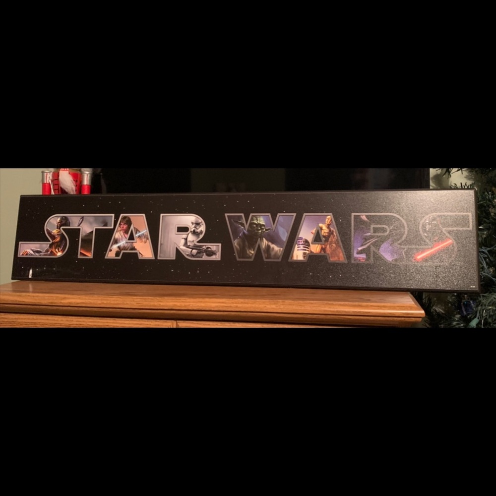 Star Wars wall art